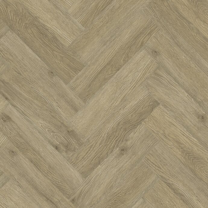 Lattia Piana Nude Oak Large Parquet Glue Down LVT Flooring
