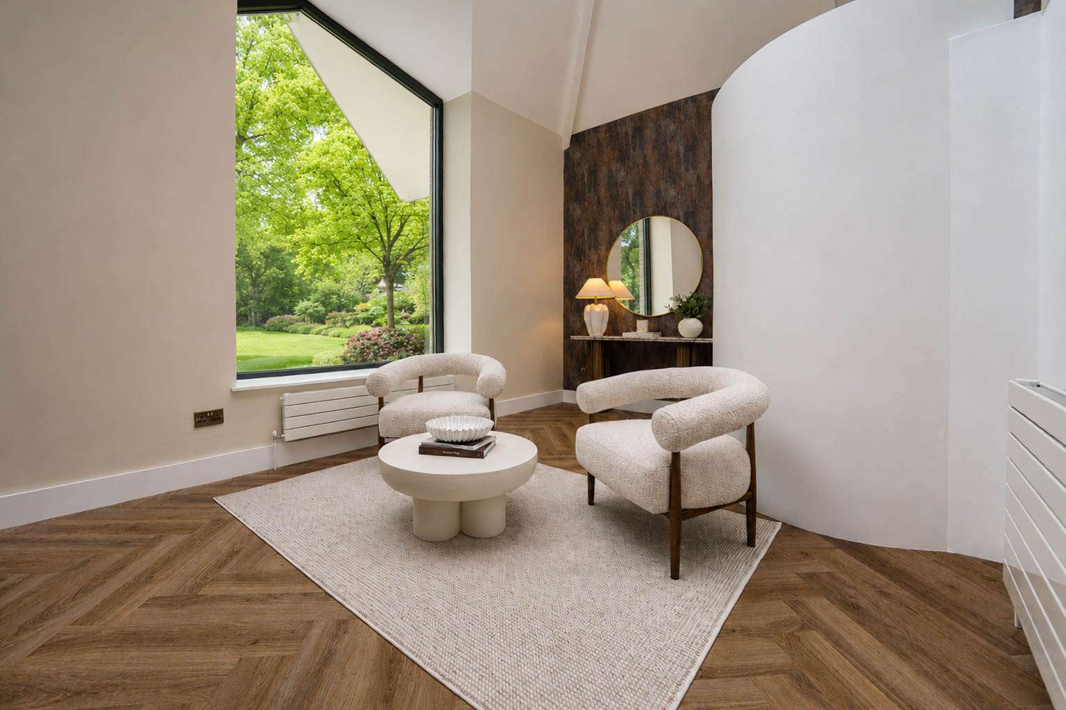 Lattia Piana Auburn Oak LPLP0001 Large Parquet Glue Down LVT Flooring
