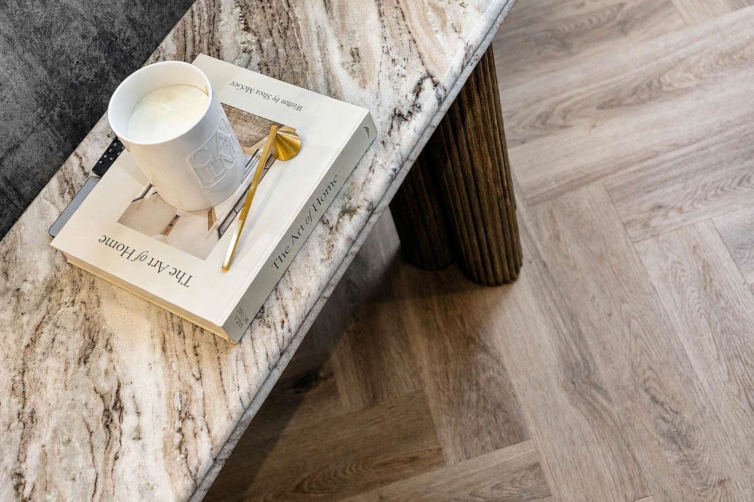Lattia Piana Auburn Oak LPLP0001 Large Parquet Glue Down LVT Flooring