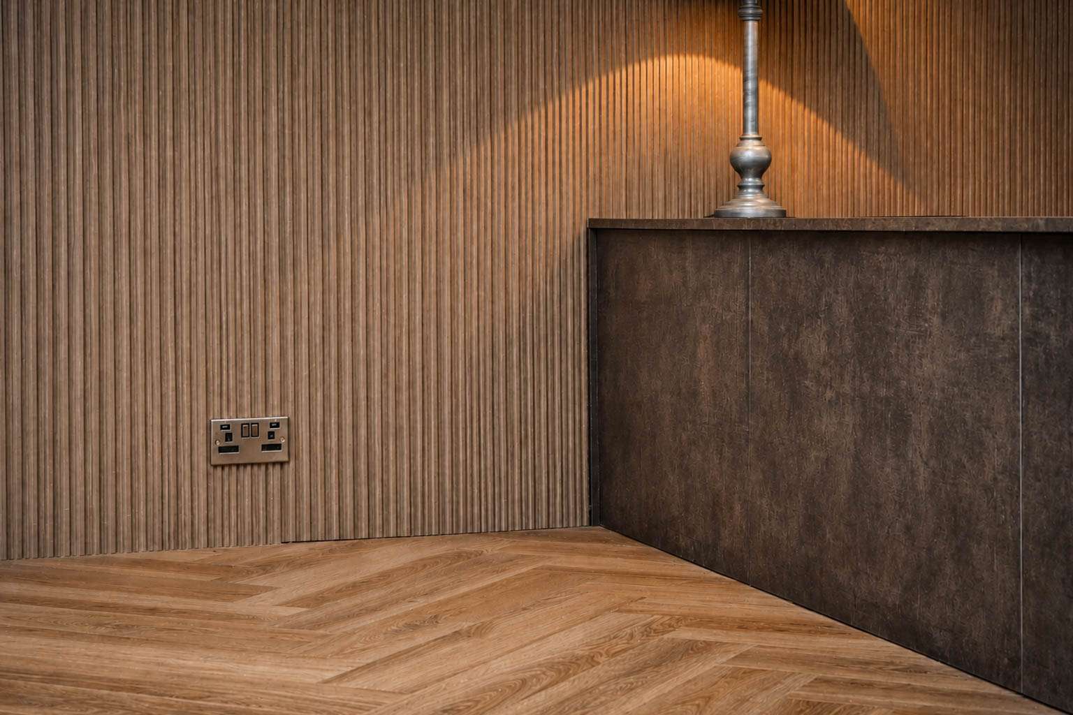 Lattia Piana Auburn Oak LPLP0001 Large Parquet Glue Down LVT Flooring