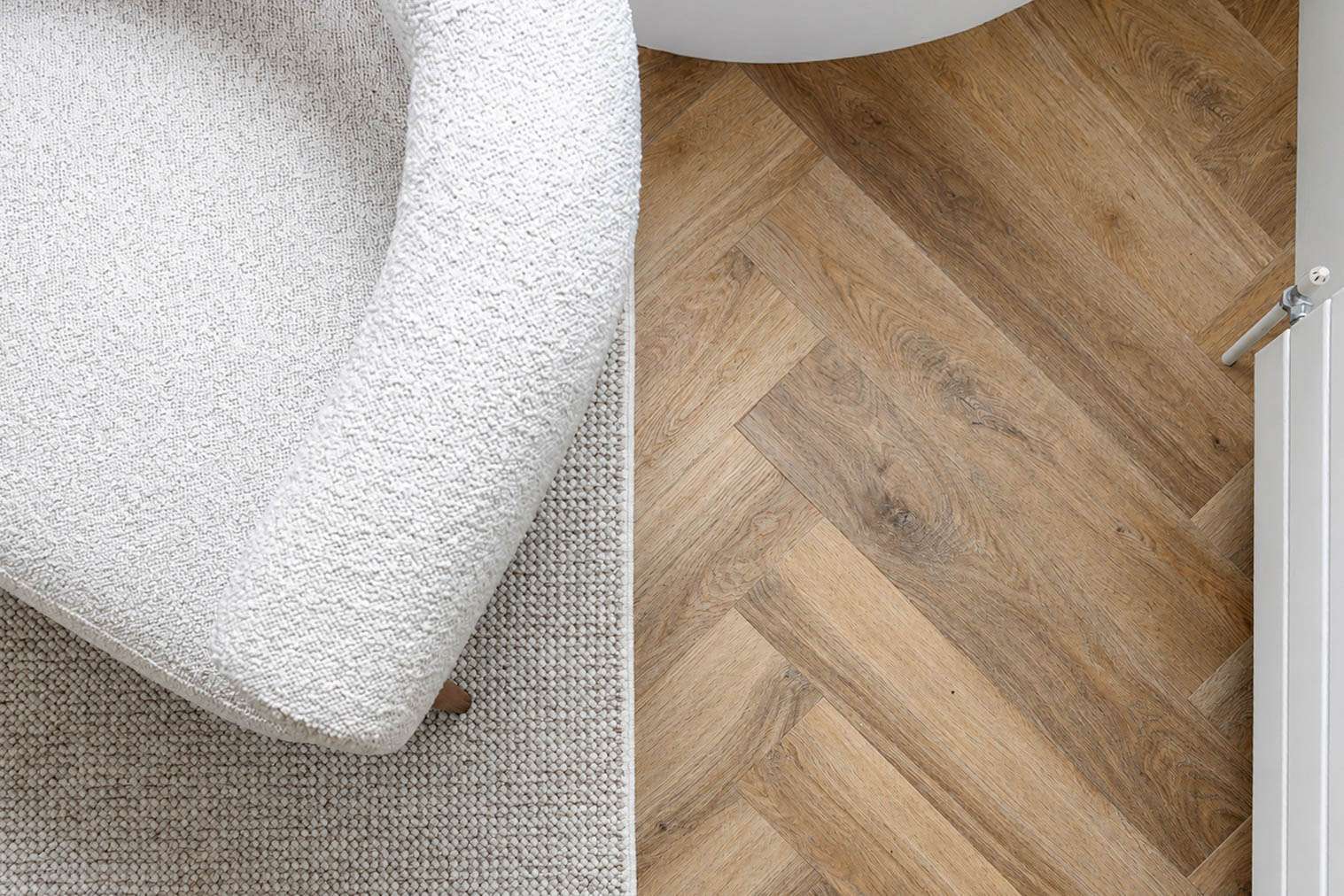 Lattia Piana Auburn Oak LPLP0001 Large Parquet Glue Down LVT Flooring