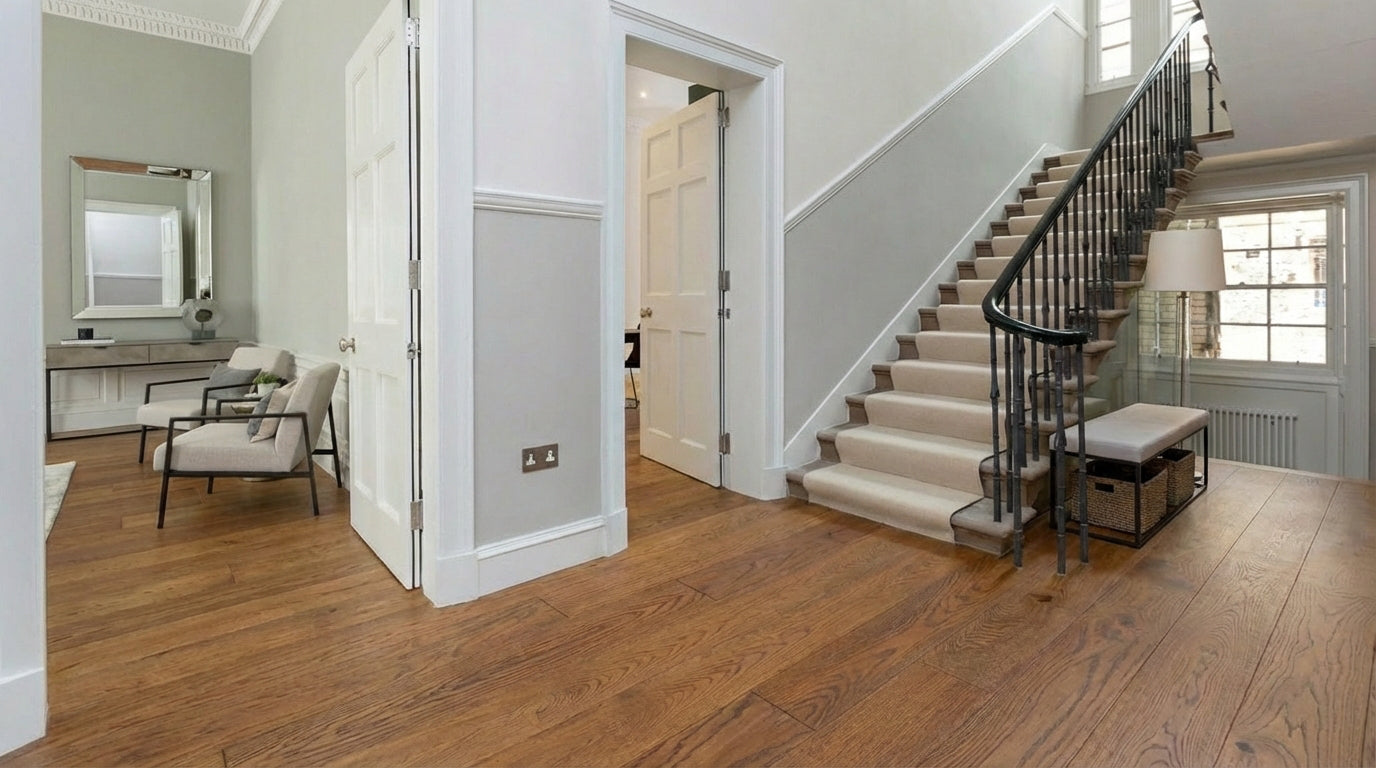 Medici Chestnut Oak Straight Plank Engineered Wood Flooring