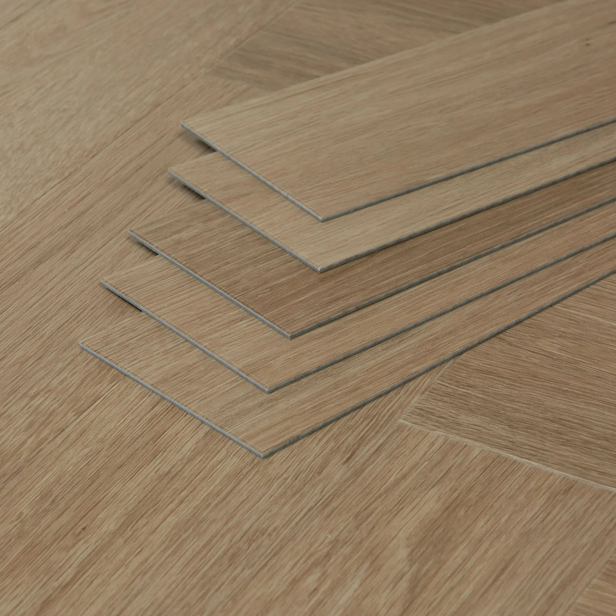 Nordikka Naturals Bridle Oak Herringbone LVT Glue Down Flooring