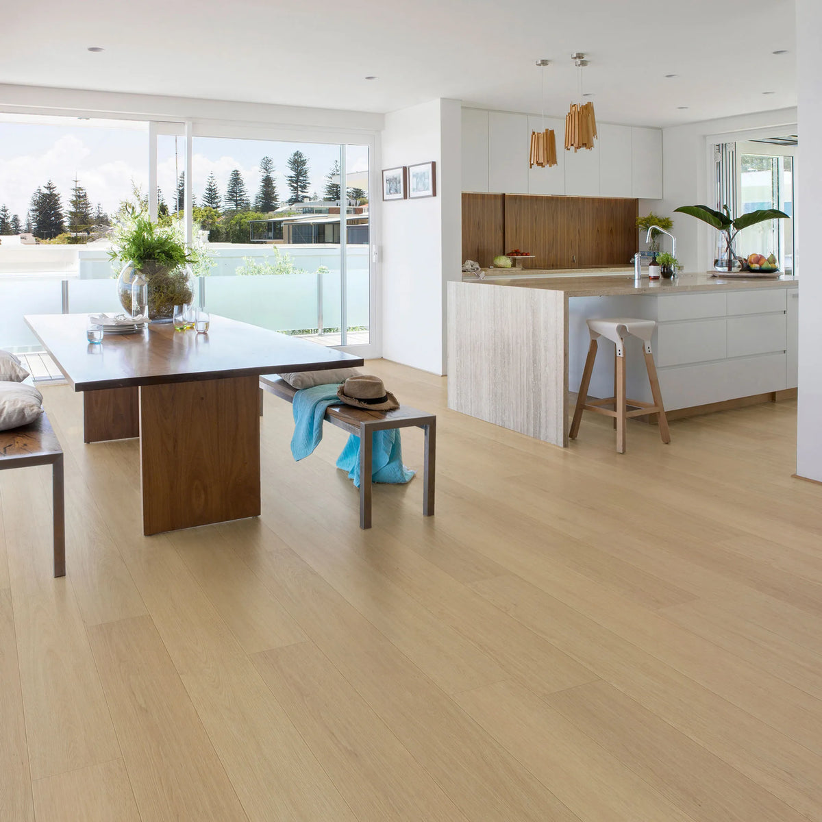 Nordikka Naturals Swiss Larch Plank LVT Glue Down Flooring