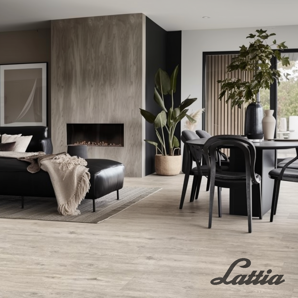 Lattia Forssa Cedar Plank Glue Down LVT