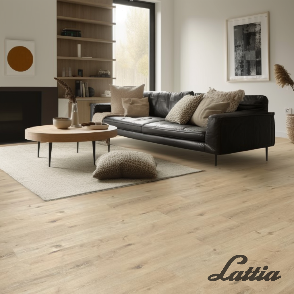 Lattia Forssa Reclaimed Fir Plank Glue Down LVT