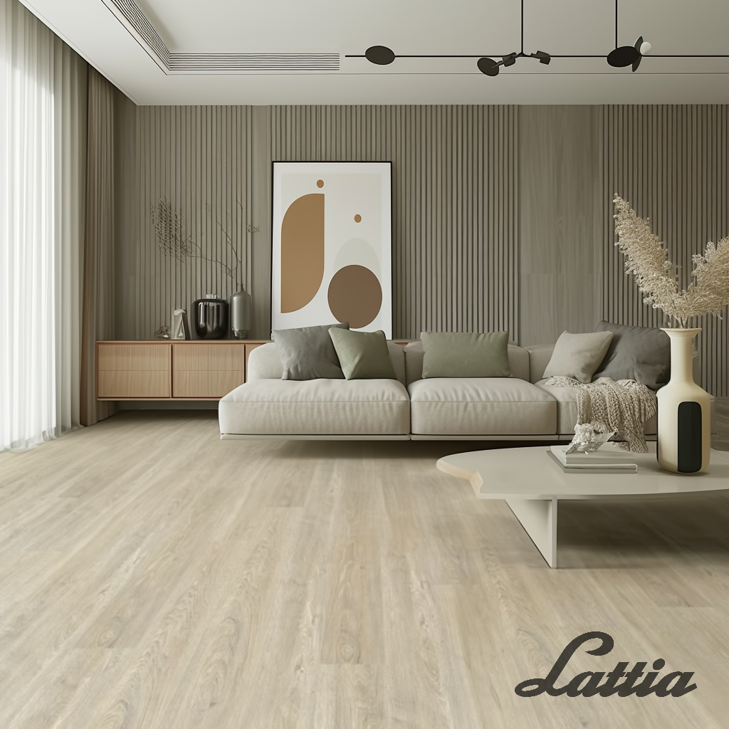 Lattia Forssa Birchwood Plank Glue Down LVT