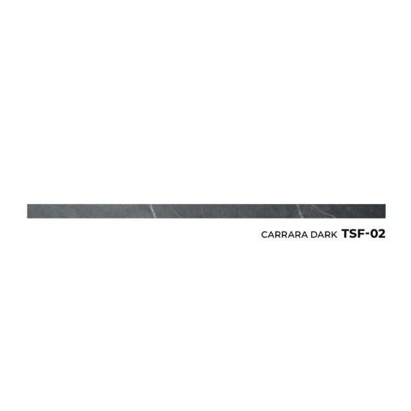 TEXTURES FEATURE STRIPS CARRARA DARK TSF-02