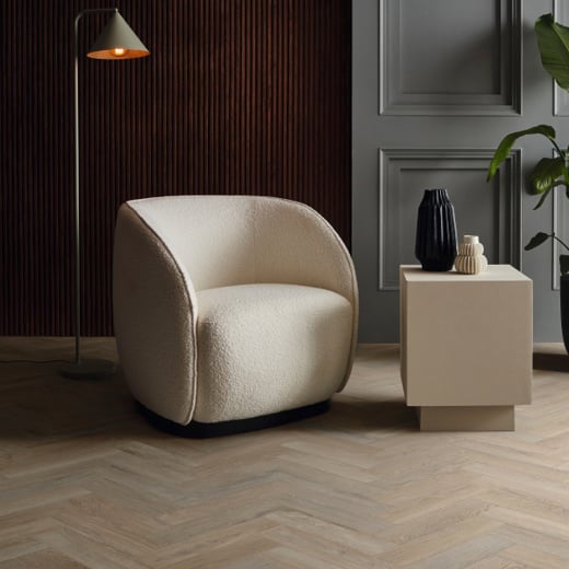 Karndean Van Gogh Aviemore Oak SM-VGW8242 Herringbone Glue Down LVT Flooring