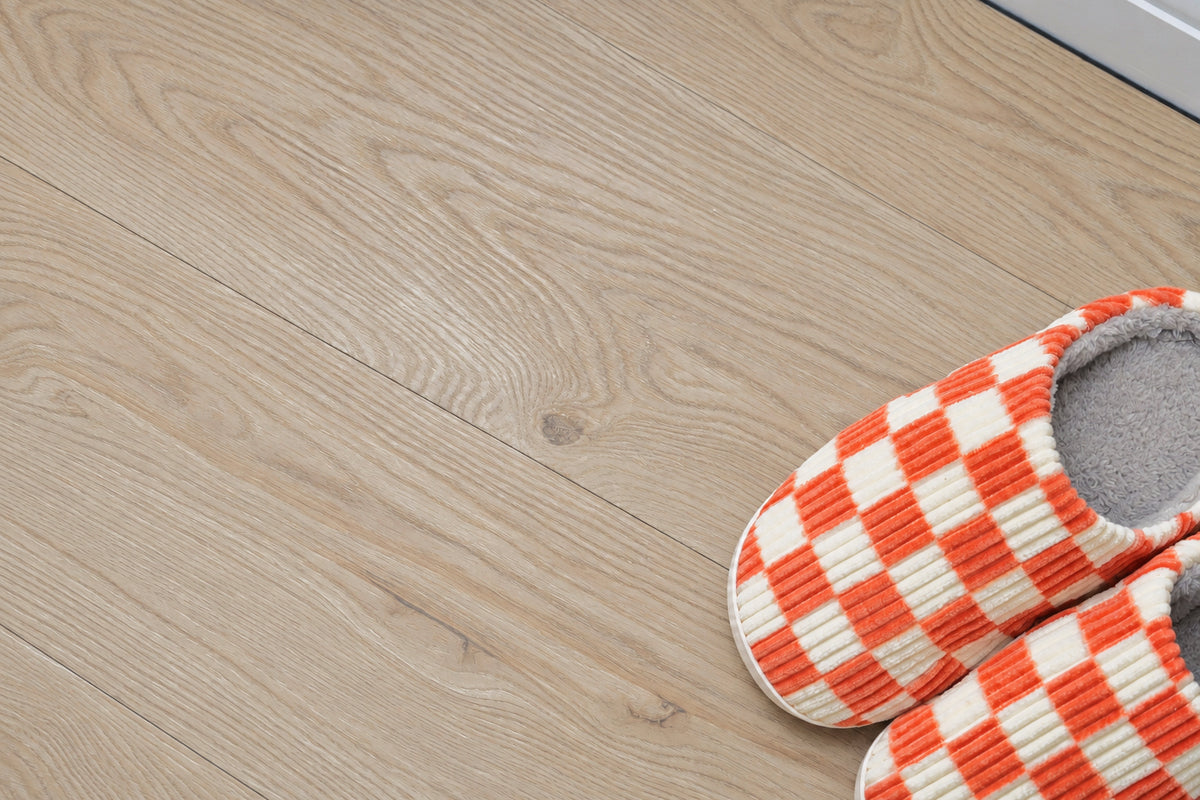 Daytona Natural Oak Plank Glue Down LVT Flooring