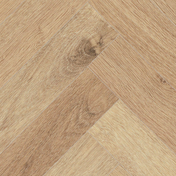 Invictus Maximus Click Cork Backing Highland Oak Parquet - Classic Click SPC Flooring