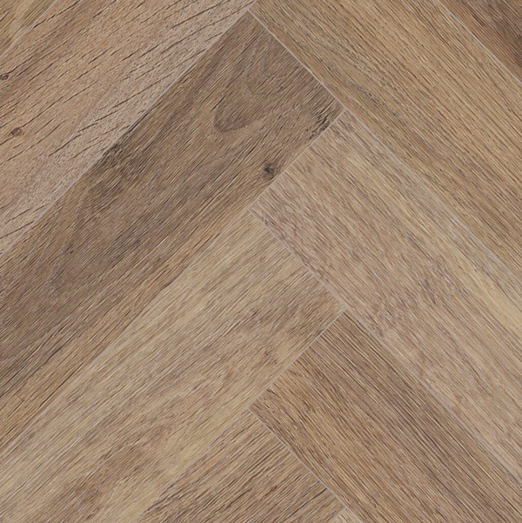 Invictus Maximus Click Cork Backing Highland Oak Parquet - Roasted Click SPC Flooring