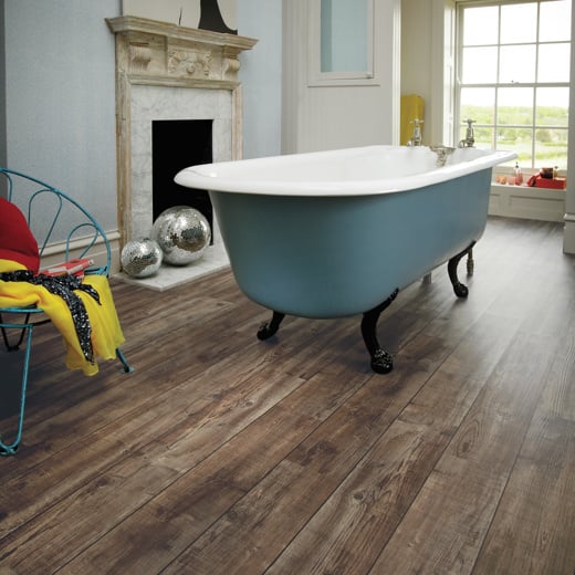 Karndean Knight Tile Mid Worn Oak KP103 Plank Glue Down LVT Flooring