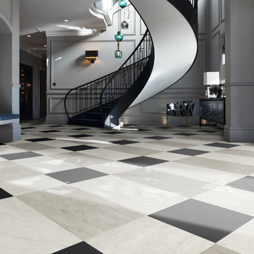 Karndean Art Select Corinthian Marble LM31 Marble Tile Glue Down LVT Flooring