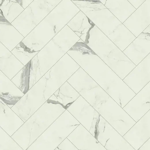 Karndean Van Gogh Palazzo Marble SM-VGT2413 Herringbone Glue Down LVT Flooring