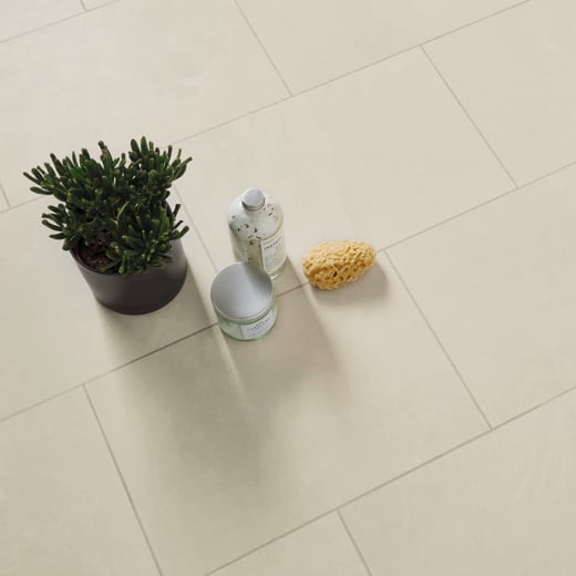 Karndean Knight Tile Ivory Riven Slate ST18 Stone Tile Glue Down LVT Flooring