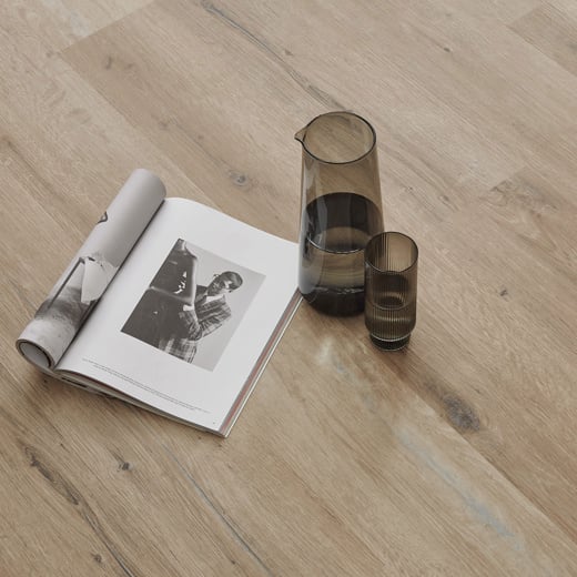 Karndean Knight Tile Washed Character Oak KP144 Plank Glue Down LVT Flooring