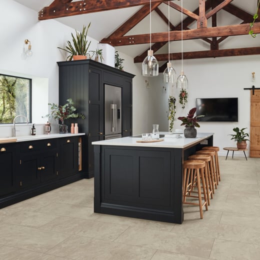 Karndean Van Gogh Tortora Breccia Marble VGT3018 Stone Tile Glue Down LVT Flooring