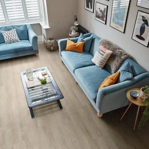 Karndean Van Gogh Light Country Oak VGW139T Plank Glue Down LVT Flooring