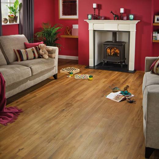 Karndean Van Gogh Classic Oak VGW86T Plank Glue Down LVT Flooring